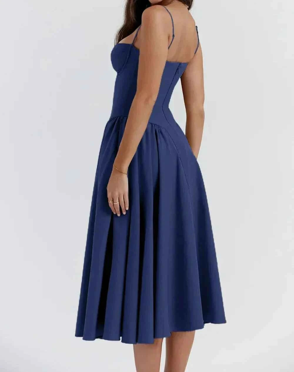 Isabel - Corset Midi Dress