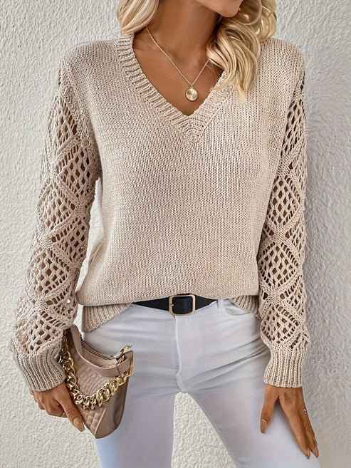 Elizabeth | Soft V-neck Sweater