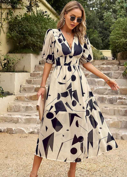 Allison | Elegant Floral Dress