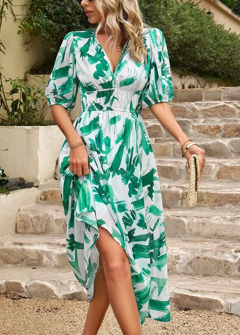 Allison | Elegant Floral Dress