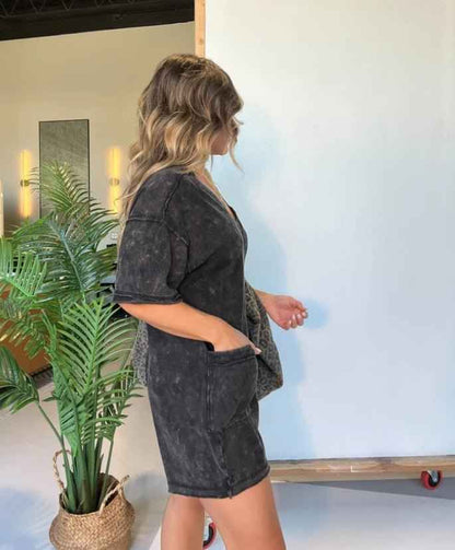 Maricel | Chic Washed Romper