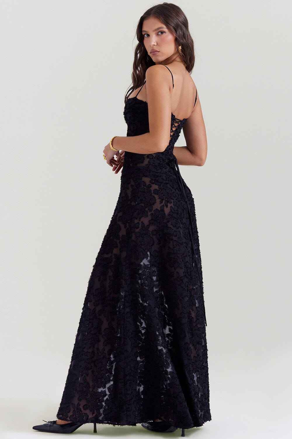 Serena - Elegant Evening Maxi Dress for Weddings and Events