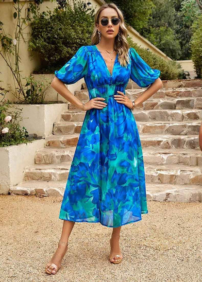 Allison | Elegant Floral Dress