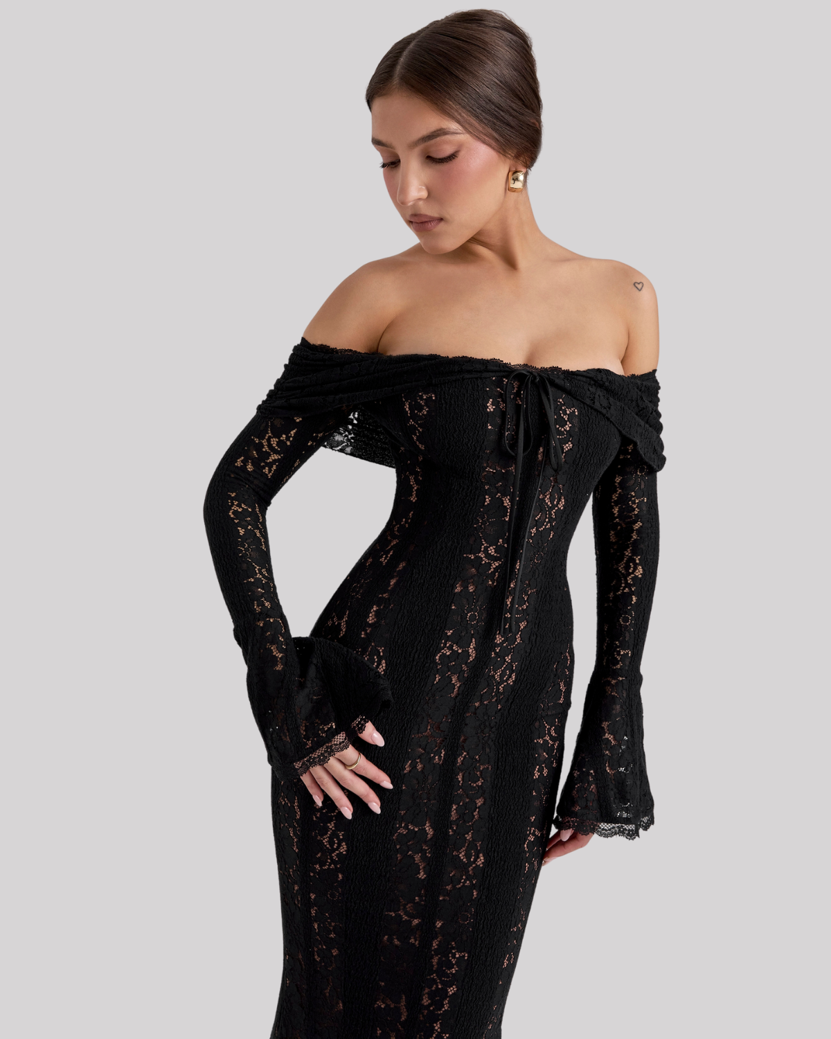 Kiara - Lace Maxi Dress