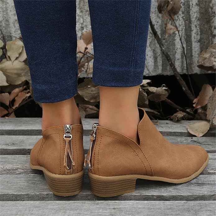 Raquel - Sleek Ankle Boots for Effortless Autumn Style