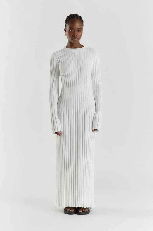 Cyra - Ethereal Lines Maxi Dress