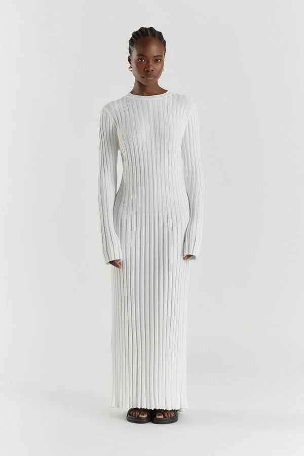 Cyra - Ethereal Lines Maxi Dress