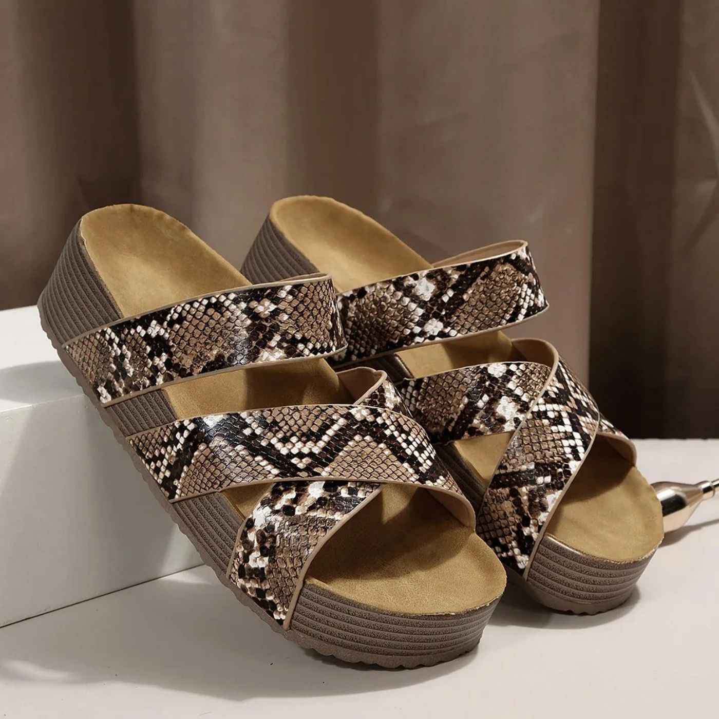 Abigail™ – Orthopedic Leather Strap Summer Sandals