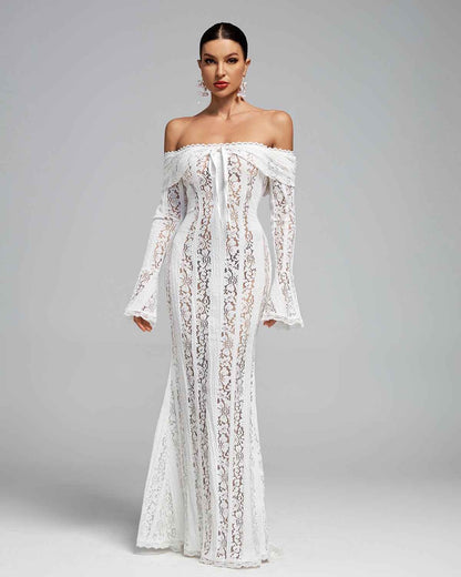 Kiara - Lace Maxi Dress