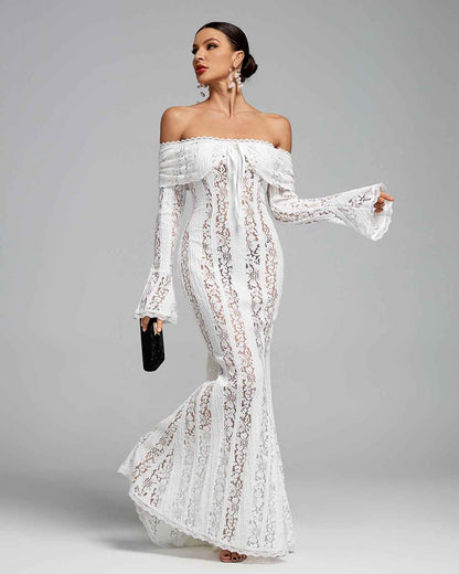 Kiara - Lace Maxi Dress