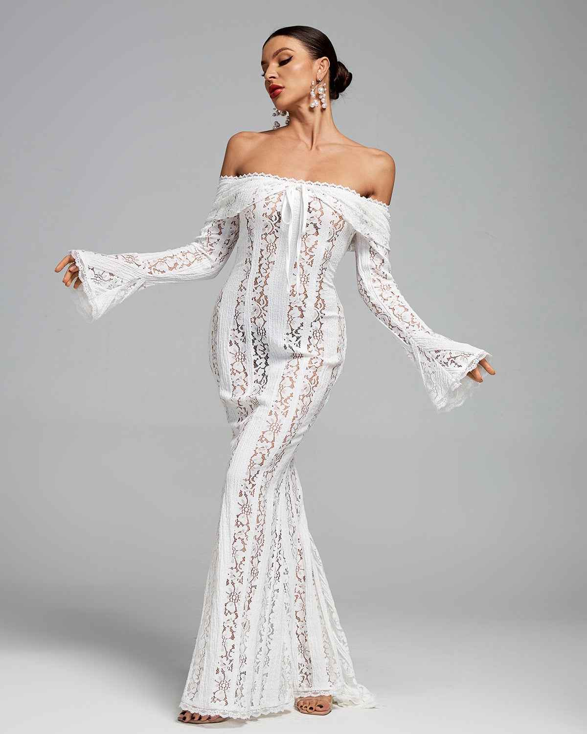 Kiara - Lace Maxi Dress