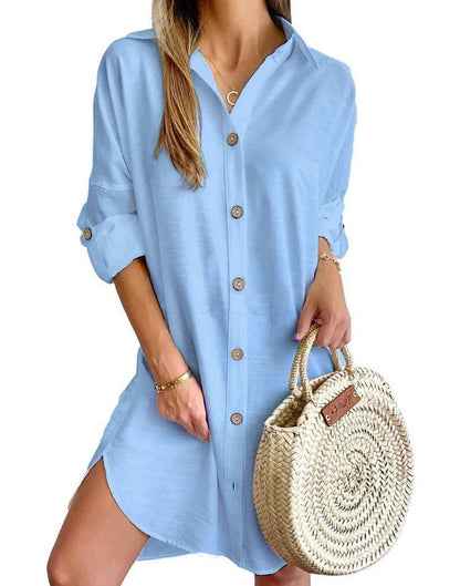 Beatrice | Chic Button Dress
