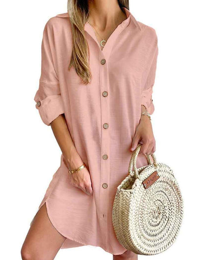 Beatrice | Chic Button Dress