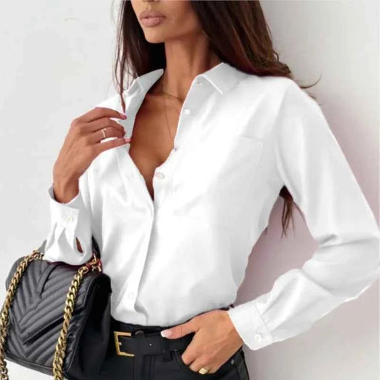 Olive - Stylish Button Down Shirt