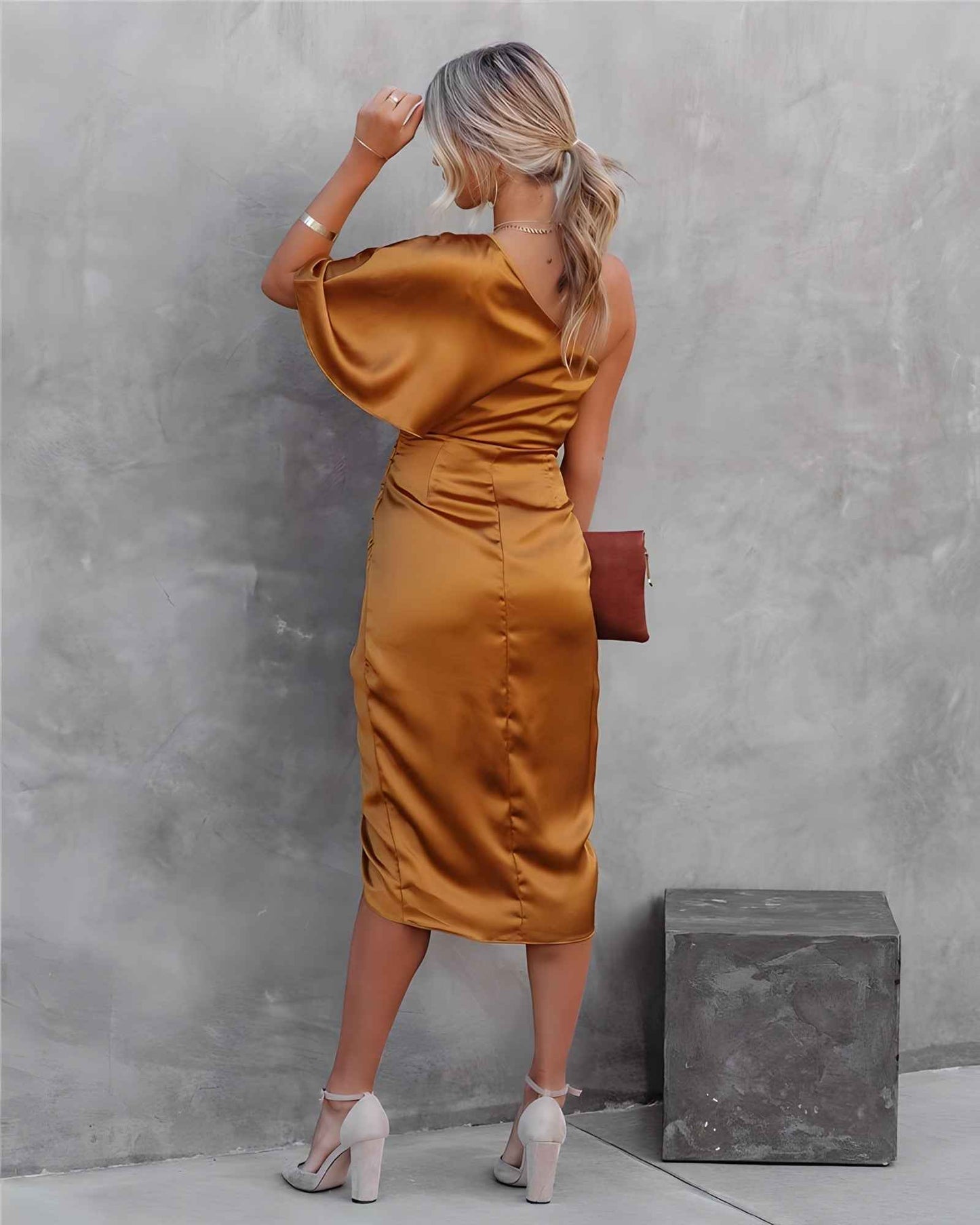 Celeste - Silk Cocktail Sundress