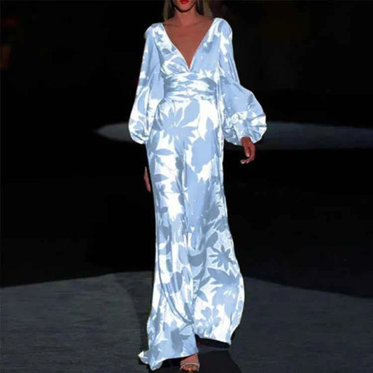 Thea - Elegant V-Neck Dress