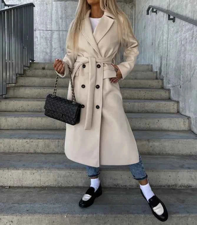 Mirabelle - Women Timeless Double-Breasted Coat
