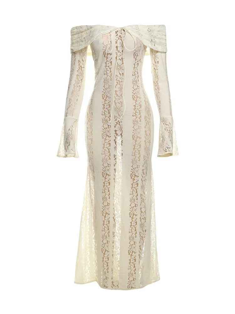 Kiara - Lace Maxi Dress