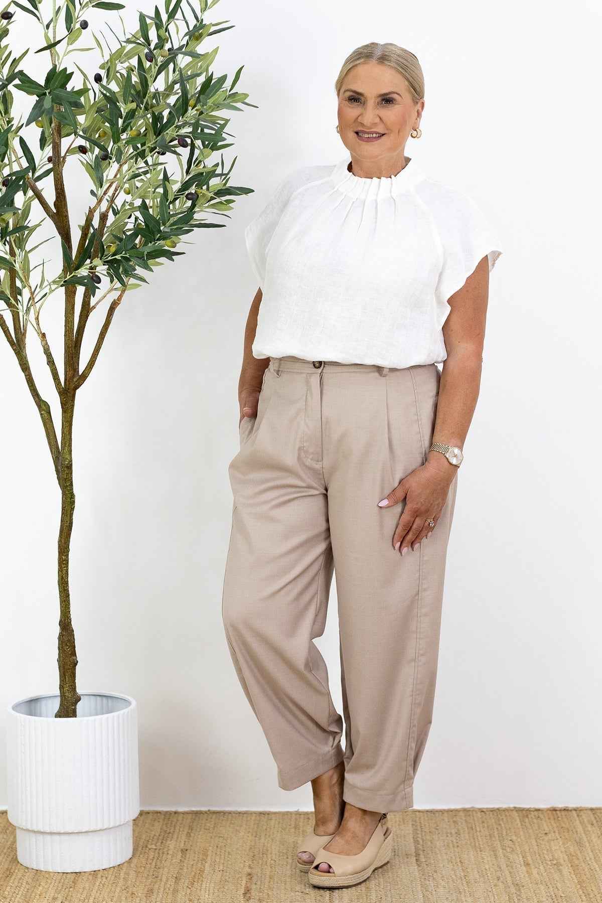 Joy | Tailored Breezy Trouser