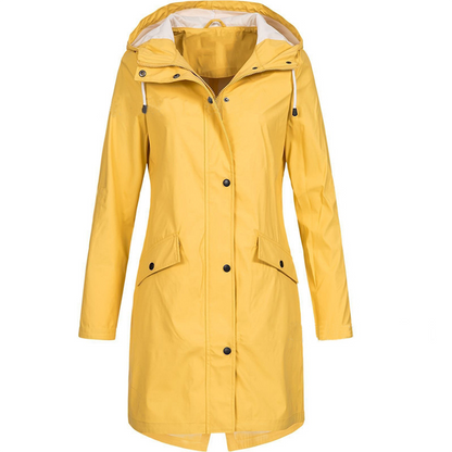 Lorraine - Waterproof Hooded Raincoat for Women Lightweight and Windproof