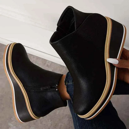 Bella - Elegant Wool-Lined Boots