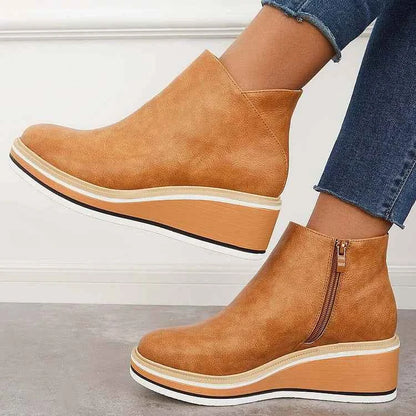 Bella - Elegant Wool-Lined Boots
