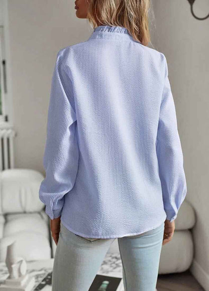 Delilah - Elegant Polo Blouse