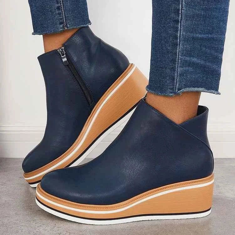 Bella - Elegant Wool-Lined Boots