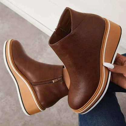 Bella - Elegant Wool-Lined Boots