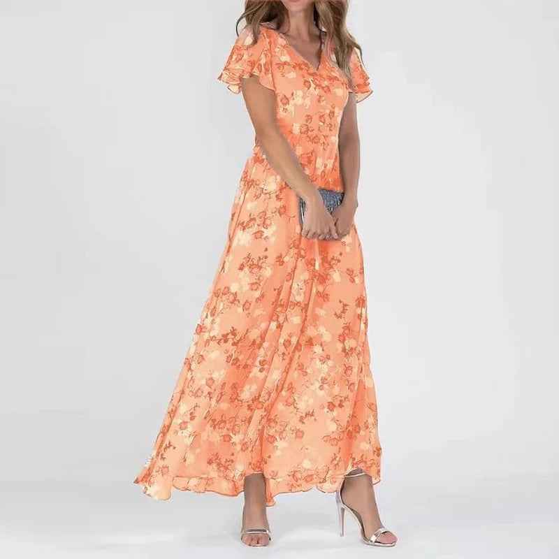 Ophelia - Elegant Midi Dress for Women