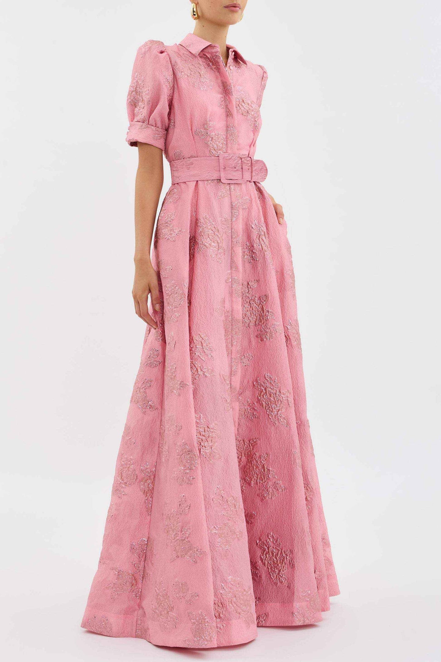 Madeline - Short Puff Sleeves Dress