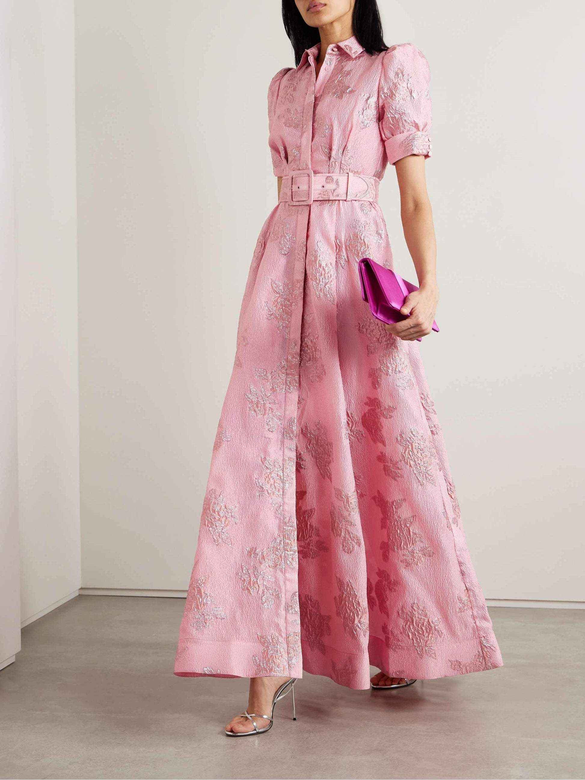 Madeline - Short Puff Sleeves Dress