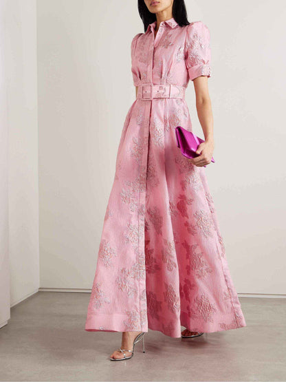 Madeline - Short Puff Sleeves Dress