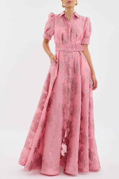 Madeline - Short Puff Sleeves Dress