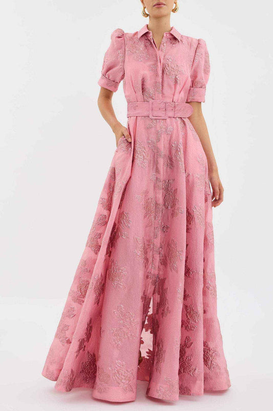 Madeline - Short Puff Sleeves Dress