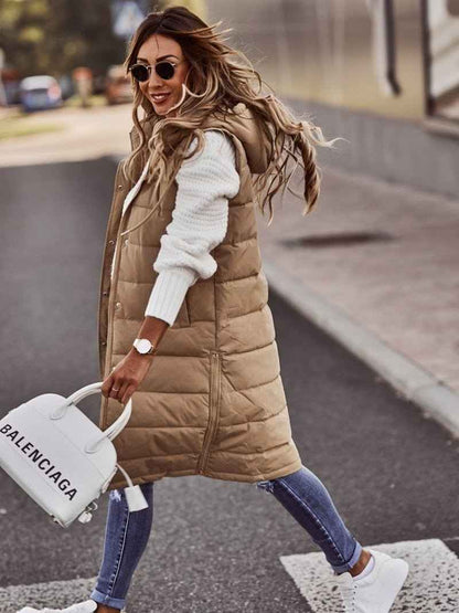 Lucinda - Hooded Puffer Vest