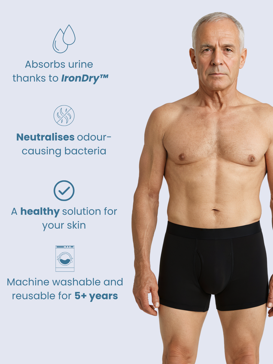 Tommy's Signature Leak-Proof Boxers (3+2 FREE) - Tommy's Boxers