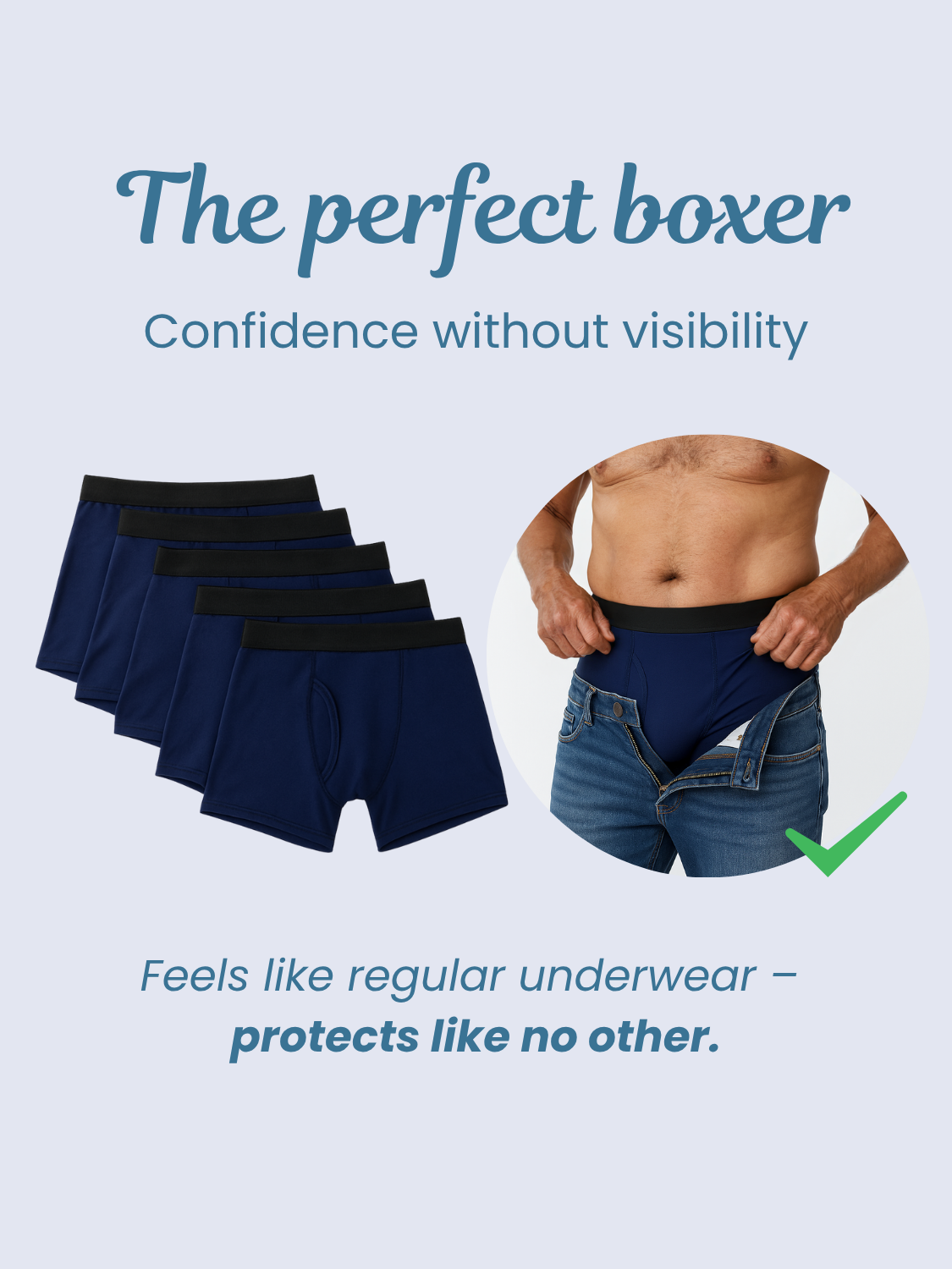 Tommy's Signature Leak-Proof Boxers (3+2 FREE) - Tommy's Boxers